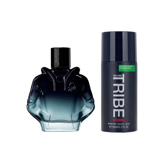 Benetton Kit We Are Tribe Intense Eau de Parfum Masculino + Desodorante