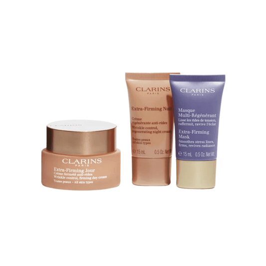 Clarins Kit Extra Firming Diurno + Noturno + Máscara Firmadora