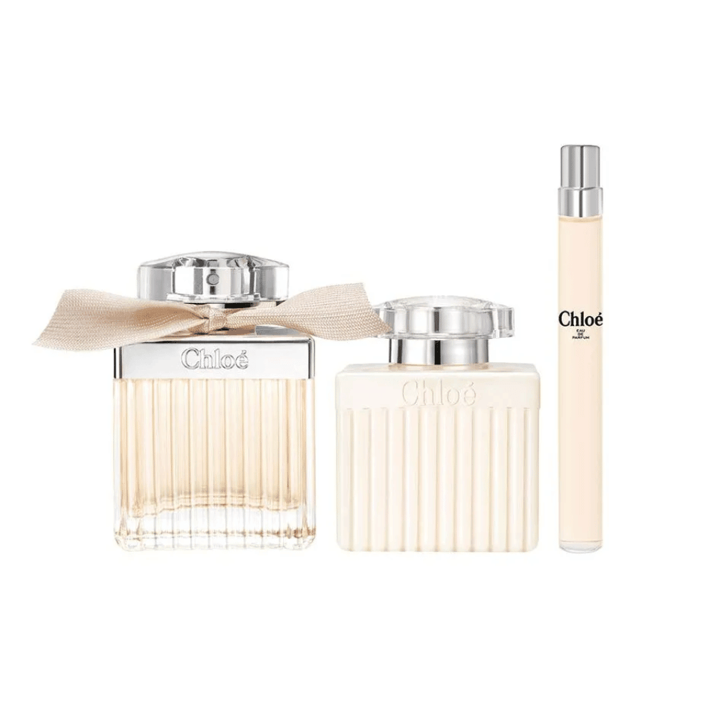 Chloé Kit Signature Eau de Parfum 75ml + Body Lotion 100ml + Travel Size 10ml Feminino