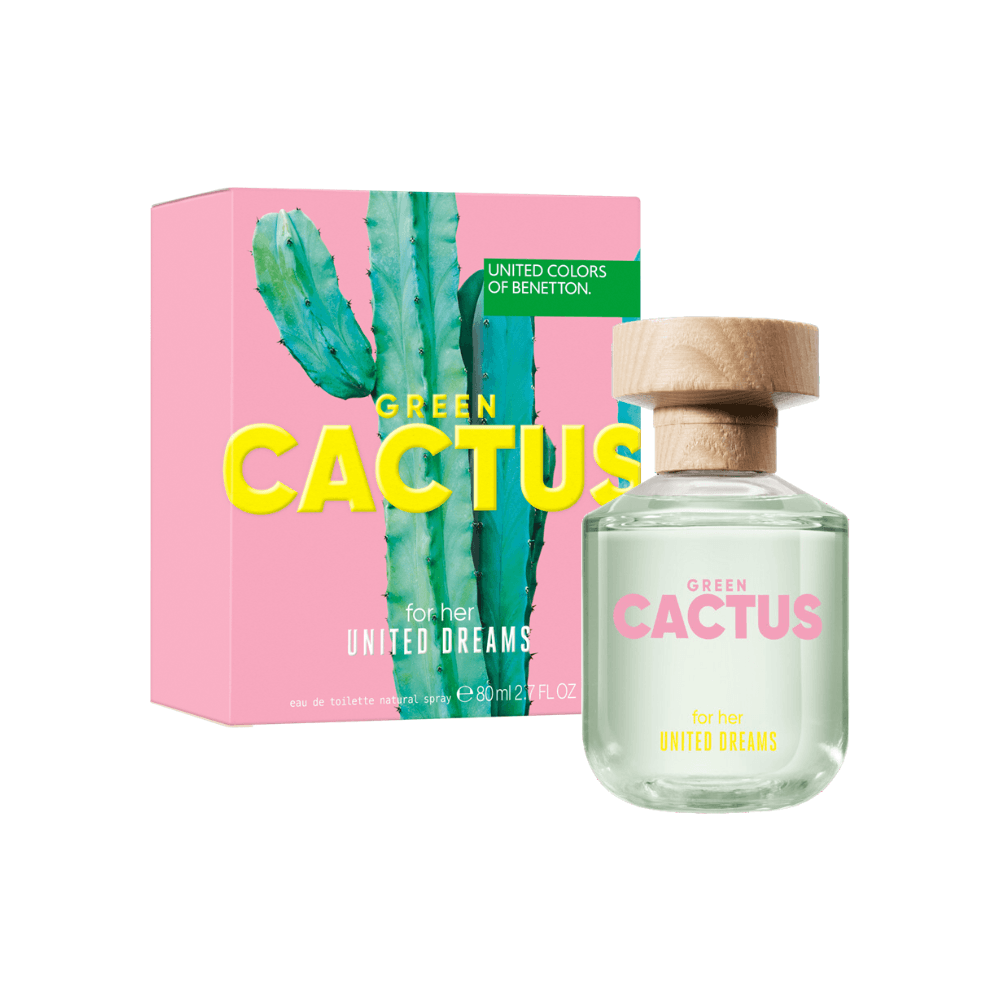 Benetton Colors Green Cactus Eau de Toilette Feminino
